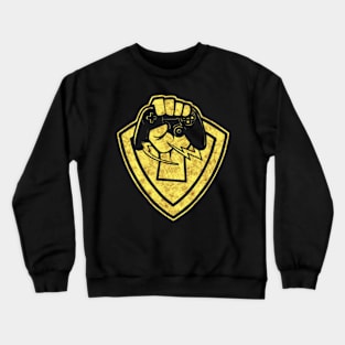 Gaming Controller Logo Abstract Design 𝔾𝔸𝕄𝕀ℕ𝔾 𝔽𝕆ℝ𝔼𝕍𝔼ℝ for any game lover Crewneck Sweatshirt